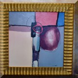 A20b. Globos abstract by Van Royas 23” x 23”
